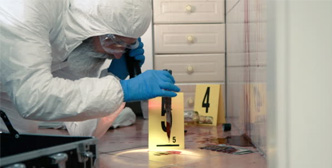 Application of Raman Spectrometer in Forensic Identification